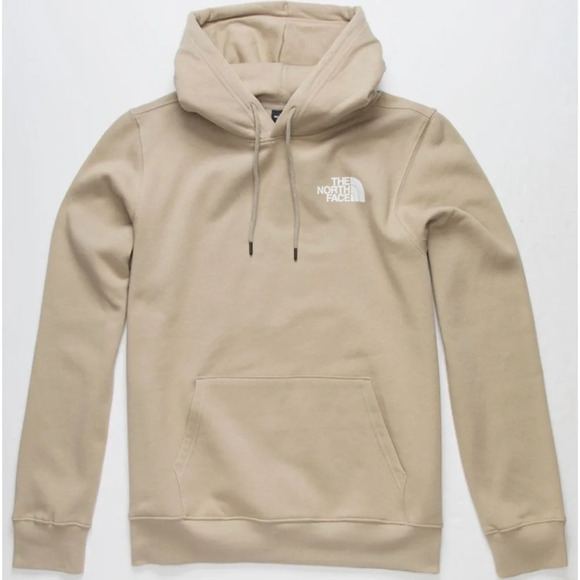 The North Face Men’s Box NSE Pullover Hoodie Khaki Stone L - Picture 1 of 16